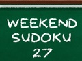 Juego Sudoku de fin de semana 27  en línea
