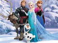 Juego Rompecabezas de Frozen Planeta  en línea