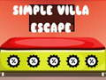 Juego Escapada sencilla a una villa  en línea
