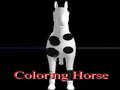 Juego Caballo para colorear  en línea