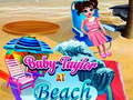 Juego Bebé taylor en la playa  en línea
