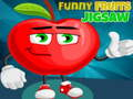 Juego Rompecabezas de frutas divertidas  en línea