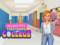 Juego Princesas primeros dias de universidad  en línea