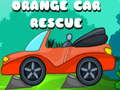 Juego Rescate de coche naranja  en línea
