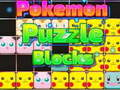 Juego Bloques de rompecabezas Pokémon  en línea