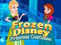 Juego Disfraz de princesa Disney congelada  en línea
