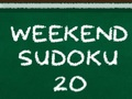 Juego Sudoku de fin de semana 20  en línea