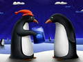 Juego Diapositiva de pingüino de Navidad  en línea