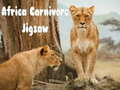 Juego Rompecabezas de carnívoros de África  en línea