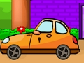 Juego Escape de coche naranja  en línea