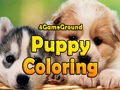 Juego 4GameGround Cachorro para colorear  en línea