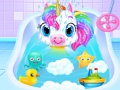 Juego Cuidado de mascotas unicornio mágico  en línea