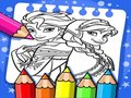 Juego Libro para colorear congelado  en línea