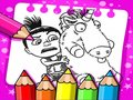 Juego Despicable Me Libro Para Colorear Imprimible  en línea