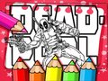 Juego Libro para colorear Deadpool  en línea