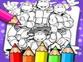 Juego Libro para colorear de tortugas ninja  en línea