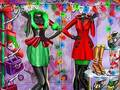 Juego Ventana de compras de navidad  en línea