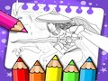 Juego Libro para colorear Raya y el último dragón  en línea