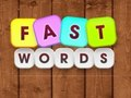 Juego Palabras rápidas  en línea