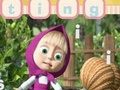 Juego Masha y el oso: palabras mágicas  en línea