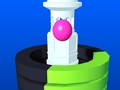 Juego Pila, pelota de rebote, 3d  en línea