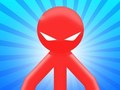 Juego Stickman rojo contra la escuela de monstruos  en línea