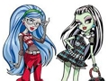 Juego Libro para colorear para Monster High  en línea