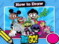 Juego Caliente para dibujar Teen Titans Go!  en línea