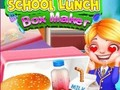 Juego Fabricante de loncheras escolares  en línea