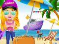 Juego Chica Verano Vacaciones Playa  en línea