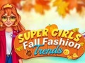 Juego Tendencias de la moda de otoño de Super Girls  en línea