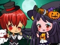 Juego Pareja Chibi de Halloween  en línea