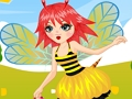Juego Viste a la niña abeja  en línea