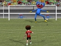 Juego Niño de fútbol vs huggy  en línea