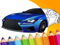 Juego Libro para colorear de coches de lujo japoneses  en línea