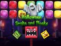 Juego Serpiente de Halloween y bloques  en línea