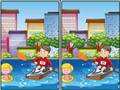 Juego Spot 5 Diffs Vida Urbana  en línea