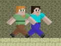 Juego Steve y Alex Ender Mundo  en línea