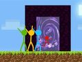 Juego Stickman Parkour Skyland en línea