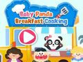 Juego Cocinar el desayuno del panda bebé  en línea