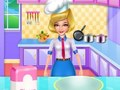 Juego La deliciosa rosquilla arcoíris de la Chef Camilla  en línea