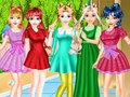 Juego Traje casual de niña marinera  en línea