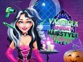 Juego Desafío de peinado espeluznante de Vampira  en línea