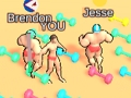 Juego Carreras musculares, correr en 3D.  en línea