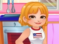 Juego La cocina de Roxy: desayuno americano  en línea