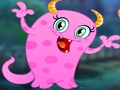 Juego Escape del lindo monstruo rosa  en línea