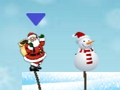 Juego Salto del muñeco de nieve de Santa  en línea