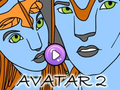 Juego Avatar 2 libro de colores  en línea