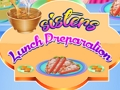 Juego Preparación del almuerzo de las hermanas  en línea