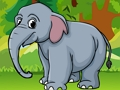Juego Ayuda al elefante hambriento  en línea